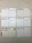 6 Lot Vintage Postcards San Francisco California Alcatraz Bridge Fishing Boats