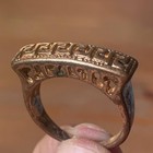 Very Rare Genuine Ancient Roman Warrior Bronze Ring Remarkable Relic Of History