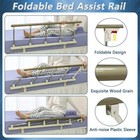 Bed Rail Guard Side Rails For Elderly Adults Seniors Assist Safety Handle Bedsid