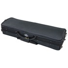 Sky Violin Oblong Case Vncqf1 Lightweight With Hygrometer Black burgundy