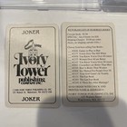 Vintage 1988 Ivory Tower Beer Is Better Than Women Because Novelty Playing Cards