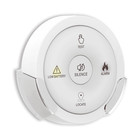 10x Emerald Evo10rf Interconnected Smoke Alarms   2 Free Remote - 10 Yr Battery