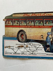 Vintage Advertising Ink Blotter For  the Short Line  Transportation Ny To Boston