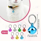 24 Pcs Cat Bells  Dog Cat Bell For Collar With Loud Crisp Sound  Pet Bells For