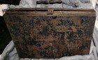 Antique Primitive Rustice Metal Cash Drawer Handle Allows For Lock 
