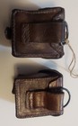 Leather Military Ammo Pouches Romanian    Mauser Vintage Militaria
