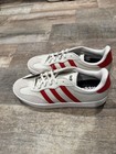 Adidas Barreda Men s Low Top Lace-up White red Athletic Sneakers Jr1319