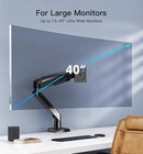 Huanuo Ultrawide Monitor Arm For Max 40 Inch Screens Aviation-grade Aluminum    