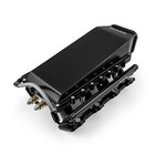 Chevy Gm Ls1 2pc Fabricated Ram Air 98mm 4 Bolt Efi Intake Manifold Black