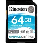 Kingston Canvas Go Plus Sd Card 64gb 128gb 256gb Sdxc Camera Flash Memory