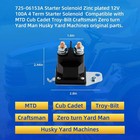 Starter Relay Solenoid For Craftsman T2200 T2300 T2400 T2500 Relay Solenoid