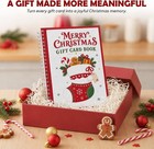 Merry Christmas Gift Card Book For Teens  Adults - 24 Pages Gift Card Book