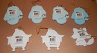 Christmas Craft Foam Ornaments Creatology 4 1 2  7 Each Snowman  Penguin 93l