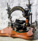 Willcox gibbs Straw Braid Type 200 Industrl Antique Sewing Machine S502789 c1900