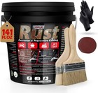 Rust Converter And Metal Primer  141 Fl Oz Black Rust Inhibitor Paint For Metal