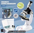 Children   s Science Microscope Kit 1200x Upright Microscope  Ages 8-11
