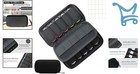Usb Flash Drive And Memory Card Organizer Case Black 20 Slot Storage Bag