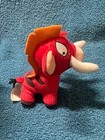 Neopets Mcdonalds 2004 Moehog Red Stuffed Animal Plush Toy Nwt
