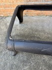 Cast Iron Antique Wood coal Cast Iron Stove Base Use Or Repurpose Beautiful