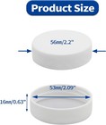 6pcs 53mm Water Bottle Caps  Water Jug Caps Screw Top For 3 Or 5 Gallon Jugs