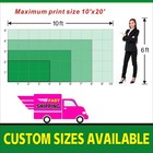 Custom Personalized Vinyl Banner-premium 13oz Heavy Duty Semi-gloss Vinyls