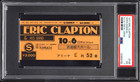 1977 Eric Clapton Concert Ticket Budokan Tokyo Japan 6th Psa Certified Nm 7