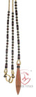 Rommel Reins Natural   Black  20 Plaits Rommel Reins  55  Braided Romal Reins 