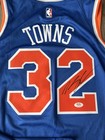 Karl Anthony Towns New York Knicks Autograph Signed Jersey  Psa Coa