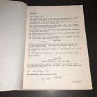 House  1985  2nd Draft   1st Film In The Cult Horror Series W notes   Coa 