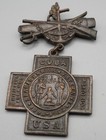 Spanish American War 1898-1902 War Veteran Medal   Numbered Brooch