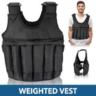 50kg 110lb Loading Weight Vest Sand Clothing Jacket For Running Training Fitness