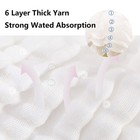 10pcs Cotton Hand Towel - 6 Layers Cotton Towels  Ultra Absorbent Bathroom Ha   