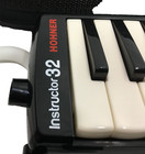 Hohner Instructor 32 Melodica Black F3 To C6 C94381 Complete W  Case