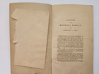 1892 Antique Randall Genealogy Stonington Ct 1903 Boston Ma Grape Juice Co Cover