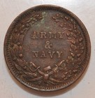 1863 Patriotic Civil War Token  8 314