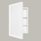 Retro-style Medicine Cabinet With 17      x27       Solid Wood Mirror Frame  Bathroom Re