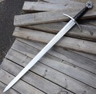 Hand Forged Knight Templar High Carbon Steel Medieval Sword Battle Ready Sword