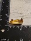 Vintage Teal Enamel Shoe Running Sneaker Lapel Pin Brooch Hat Pin Runner Ow