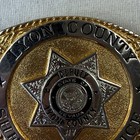 Lyon County  Nevada Deputy Sheriff Deputy Belt Buckle Creative Casting Police
