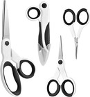 Tailor Sewing Scissors Bundle  8 2  Fabric Scissors Heavy Duty With Comfort Grip