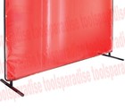  6  X 8  Welding Spark Spatter Shield Stand Flame Resistant Cover Frame