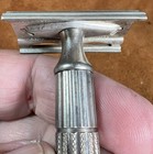 Gillette Fat Handle Tech Vintage Double Edge Safety Razor 