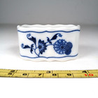 Blue Danube Japan Napkin Ring Blue Onion Design Rectangular Mark Vtg 1977-2000