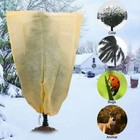 Winter Drawstring Plant Covers Freeze Frost Protection Bag For Protecting Trees