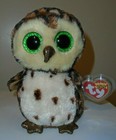 Ty Beanie Boos - Sammy The Owl  6 Inch  New Mwmts Stuffed Animal Toy