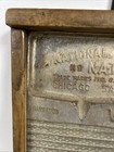 Vintage National Washboard Co  183 Wood Chicago Saginaw Memphis Usa Sept 7-1915