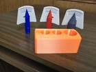Bowling Ball Pitch Gages 3 Piece Set With Storage Tray    