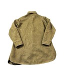 Vintage Wwii Era Bsa Brown Wool Shirt Uniform Boy Scouts Of America S