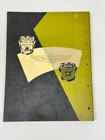 1953 1954 1955 Ford Passenger Car Thunderbird Truck Body Parts Catalog Nov 1954