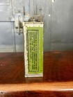 Texaco Vintage Spica Senca Oil 1 8 Gallon Metal Can Green Silver Gas   Oil